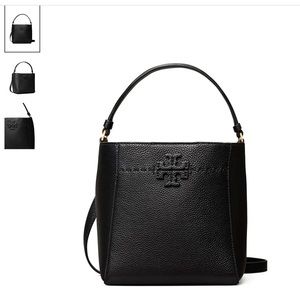 Tory Burch McGraw Small Bucket Bag